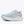 A light blue and white running shoe shown from the side against a clean white background.