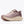 Light purple and mauve running shoe on a white background