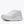 White running shoe on a light gray background