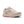 A beige Brooks logo is in the middle of the upper on the lateral side. 