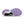 Purple and black rubber is used on the outsole of the shoe. 