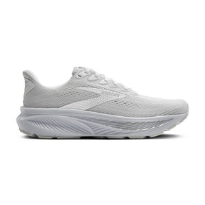 This Ghost 17 has a white upper and white midsole.