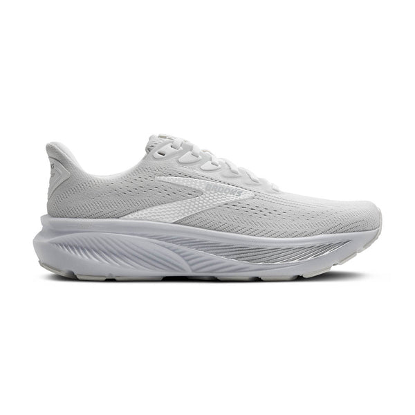This Ghost 17 has a white upper and white midsole.