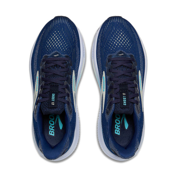 The top lace holes have black rubber accents. 