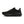 Black athletic shoe on a white background