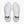 White laces are used to match the upper