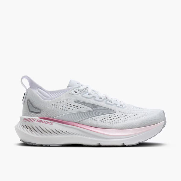 This Glycerin GTS 23 has a white upper and white midsole.