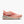 Pink running shoe with 'Brooks' branding on a white background