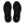 Black running shoes with 'on' logo on a white background.