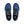 A pair of men's On Cloudmonster 2 blue running shoes with visible branding on a white background.