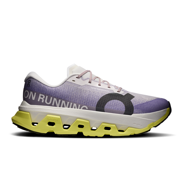 An On men's running shoe with a very bright midsole.