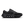 Black running shoe on a white background