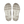 Sole view of a pair of shoes on a white background