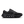Black running shoe on a white background