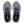 Pair of gray and indigo running shoes with 'On' branding on a white background.