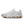 White athletic shoe with visible brand logo on a white background
