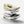 Yellow running shoe layers with a black logo on a white background