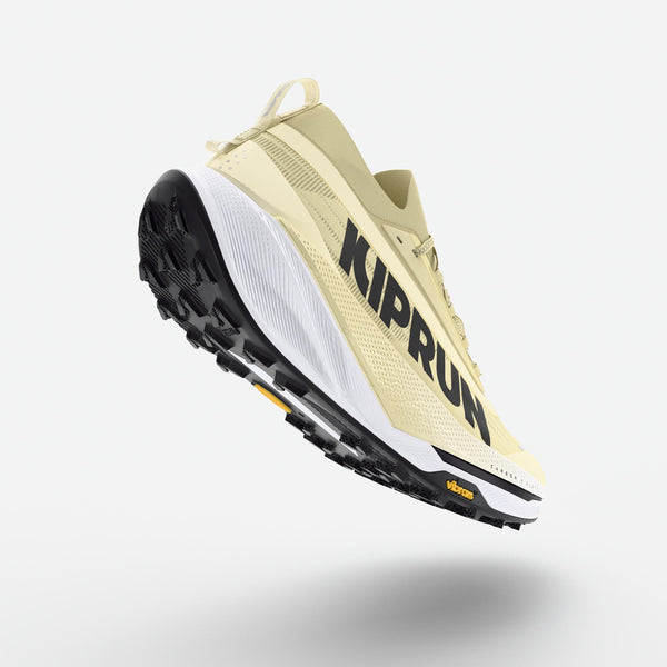 Kiprun trail running shoe on a white background