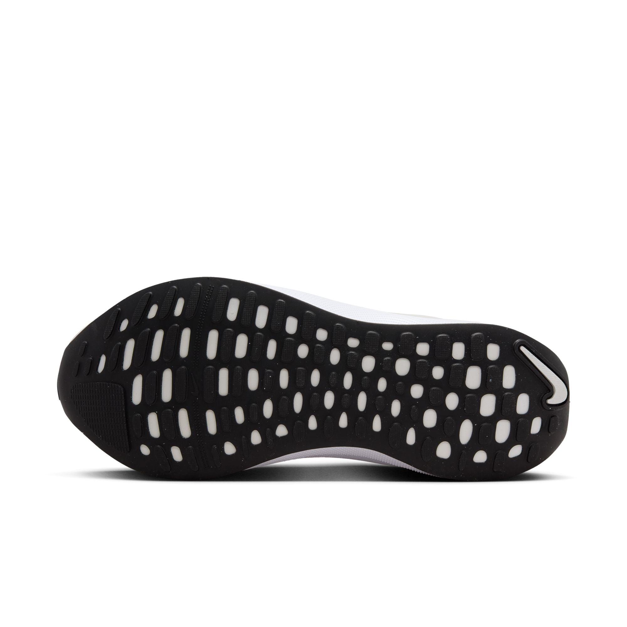 The outsole of the Nike React Infinity 4 has a curved last, but overall is very wide