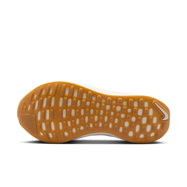 The outsole of this Nike shoe is gum rubber.