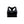 Black Nike sports bra on a white background