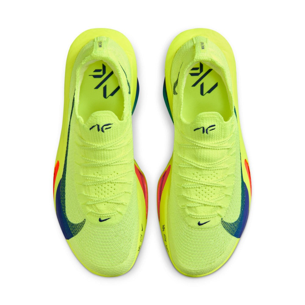 Two forefoot Air Zoom units combine with ZoomX foam to store and return the energy back to you, powering every step.