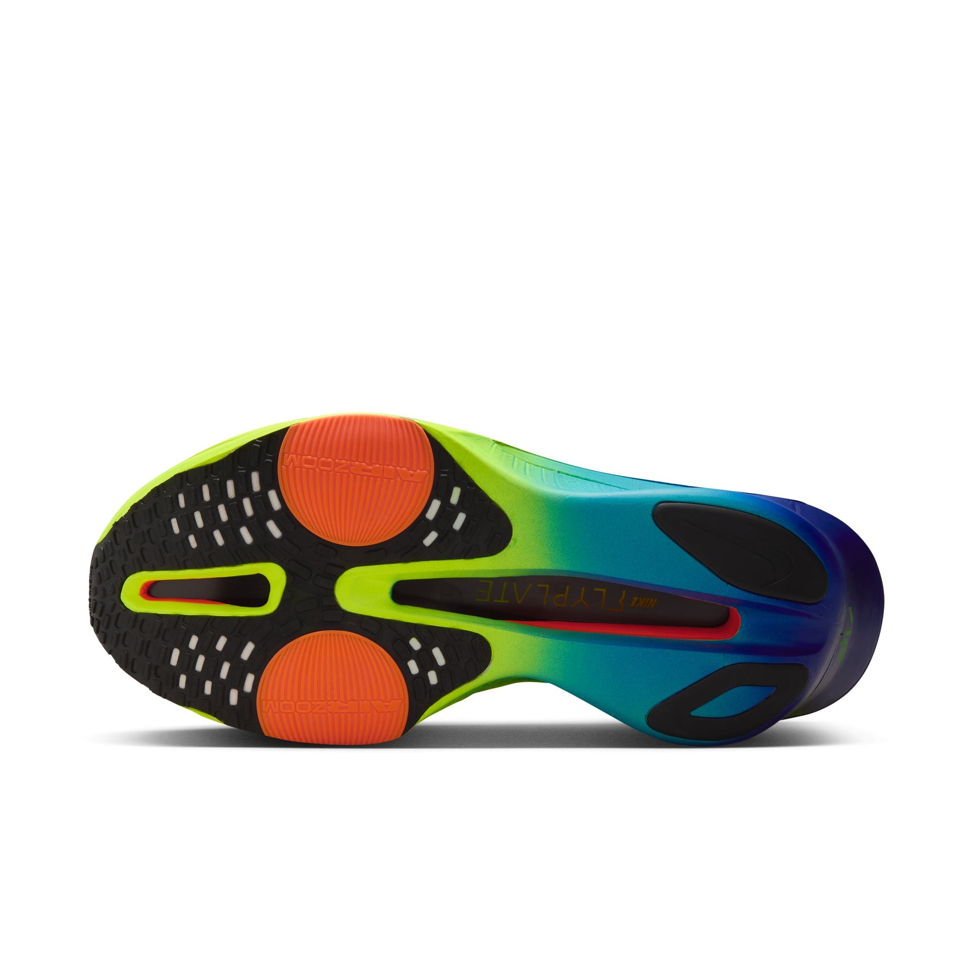 A full-length carbon fiber plate delivers a propulsive sensation that helps you smoothly transition through every stride and tackle turns with confidence.
