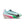 Multicolored running shoe with Nike logo on a white background.