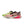 in this colorway of the Men's Vaporfly 3 the left shoe is a light red and the right shoe is yellow