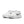 White athletic shoes with black Nike logos on a white background.