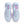 White running shoes with pink accents on a white background.