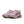 Pair of pink Nike Vomero 18 running shoes on a white background.
