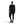Person wearing a black Nike outfit on a white background