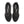 Black running shoes with 'Zoom' branding on a white background