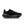 Black Premium sneaker with a unique sole design on a white background.