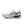 White athletic shoe with a brand logo on a white background