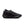 Black running shoe with Nike logo on a white background