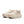 Pair of beige women's tonal running shoes on a white background.