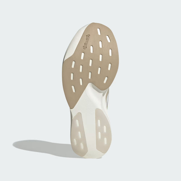 The outsole of a running shoe with Continental Rubber.