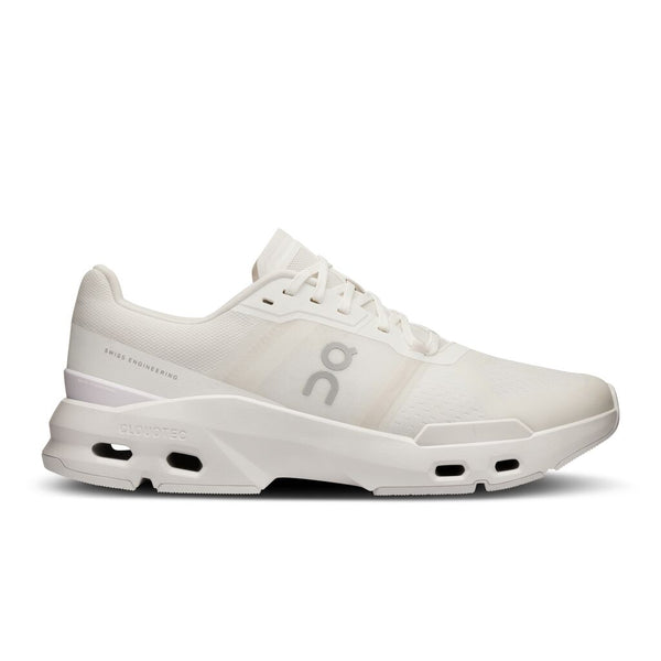 White athletic gym/training shoe with brand logo on a white background.