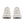 White sneakers shown from the back on a white background