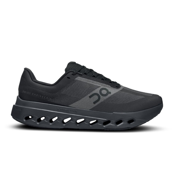 A men's On Black running shoe with brand logo on a white background.