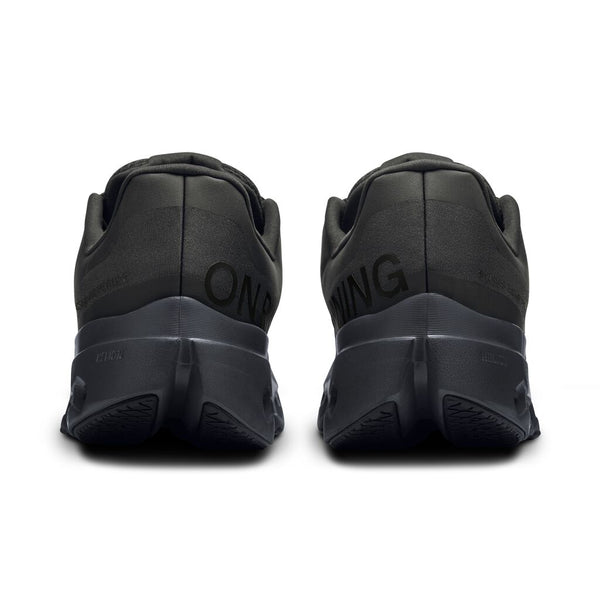 The heel of the CloudNext from On says the words On running  written horizontally.