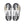The outsole of this Cloudnova 2 has some white and dark grey color blocked  look.