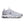 White and gray running inspired lifstyle shoe from On. 