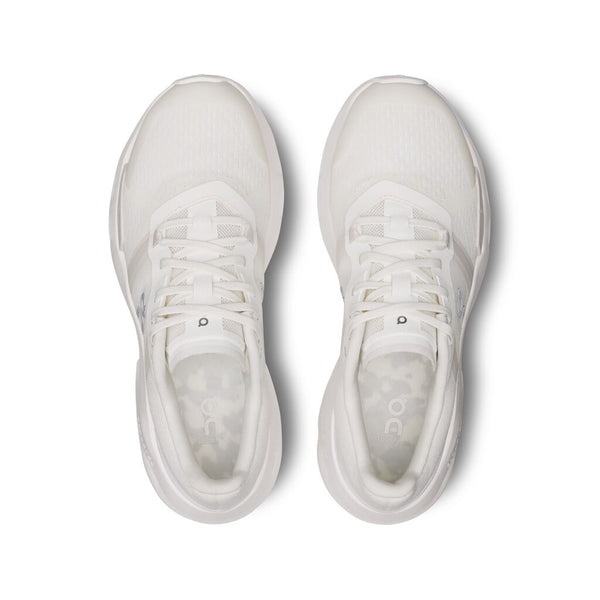 a pair of women's gym shoes that have a great shape for comfort in the forefoot.