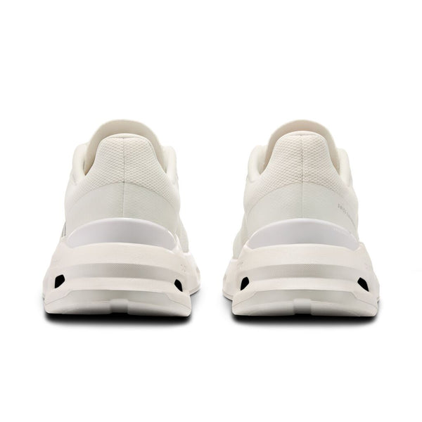 The heel area of these gym shoes help to offer stability.