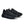 A pair of all black On lifestyle shoes.