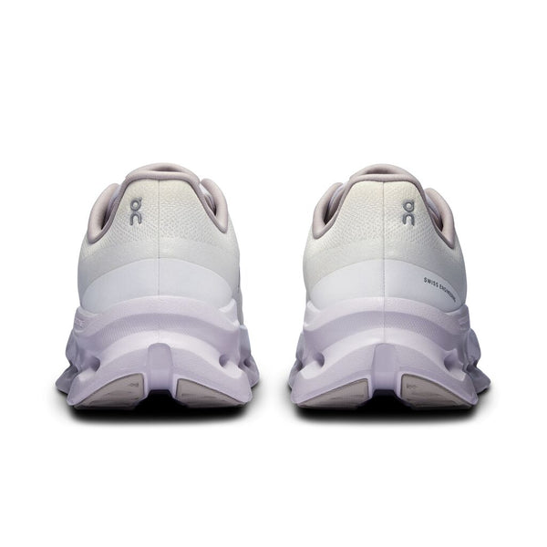 White running shoes with visible sole design on a white background.