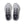Pair of gray running shoes with 'On' branding on a white background.